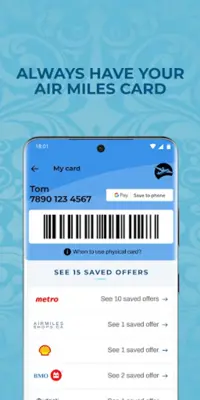 AIR MILES® Reward Program android App screenshot 1